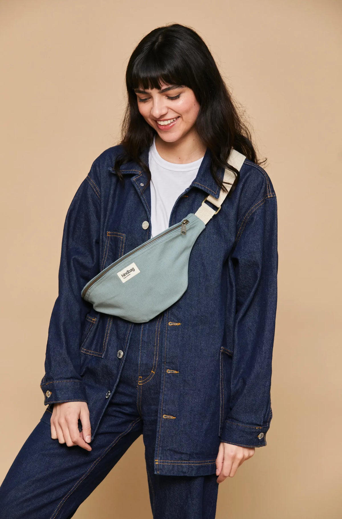 Sac banane Olivia Sauge Hindbag2