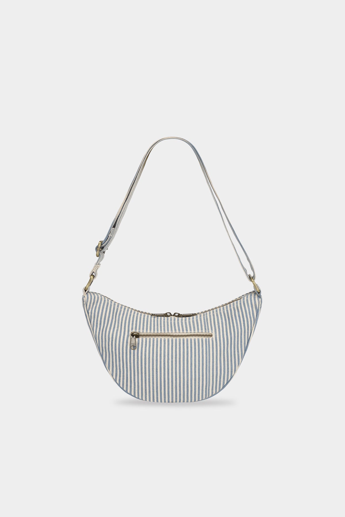 Andrea Blue Stripes Bum Bag