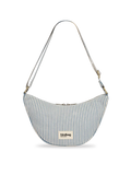 Andrea Blue Stripes Bum Bag