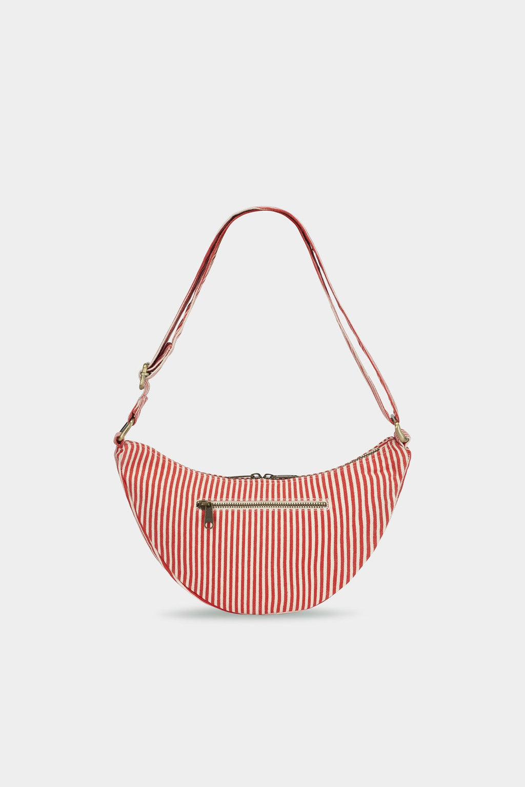 Andrea Red Stripes Bum Bag