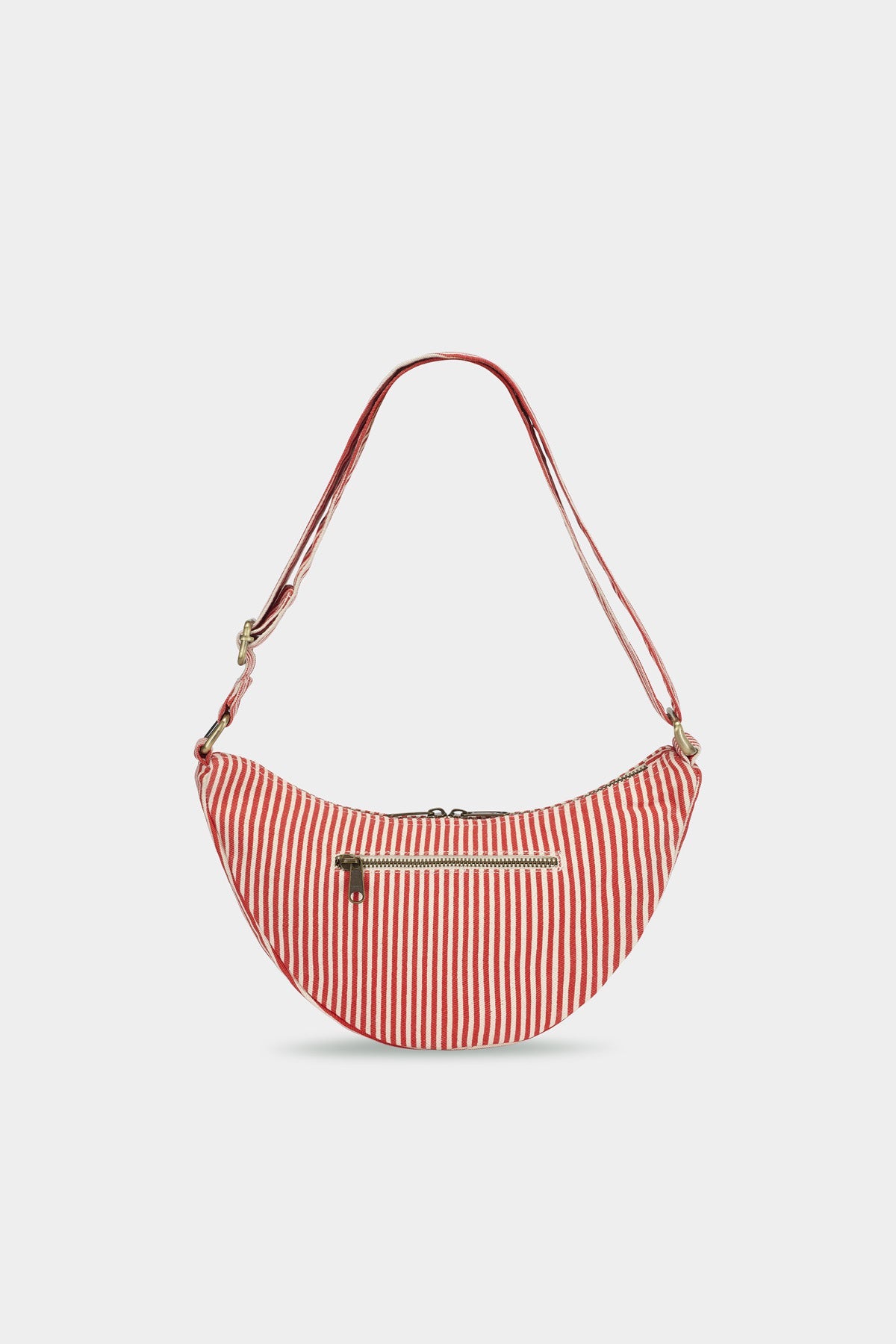 Andrea Red Stripes Bum Bag