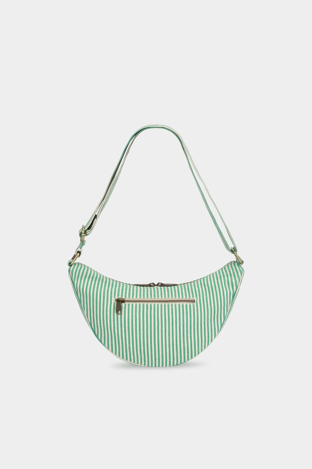 Andrea Green Stripes Bum Bag