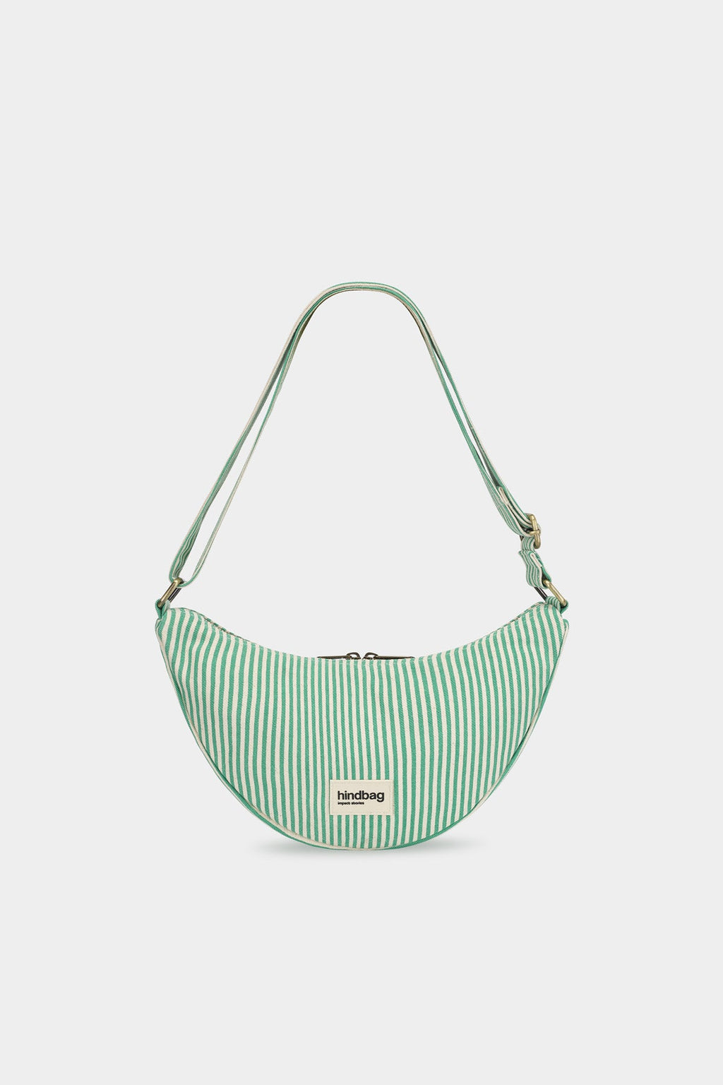 Andrea Green Stripes Bum Bag