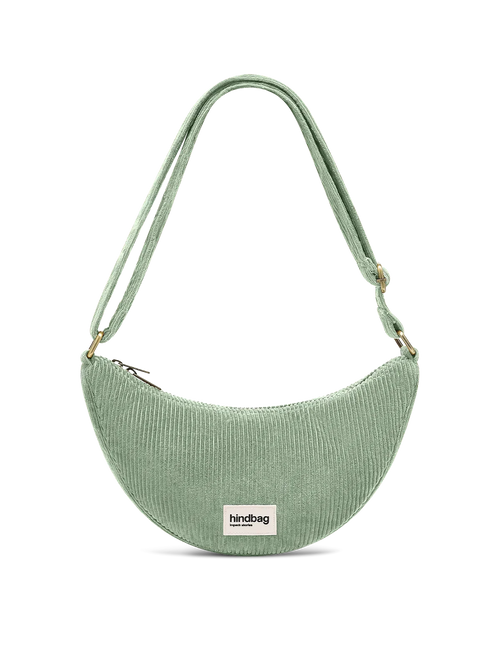 Andrea Fanny Pack in mint green corduroy