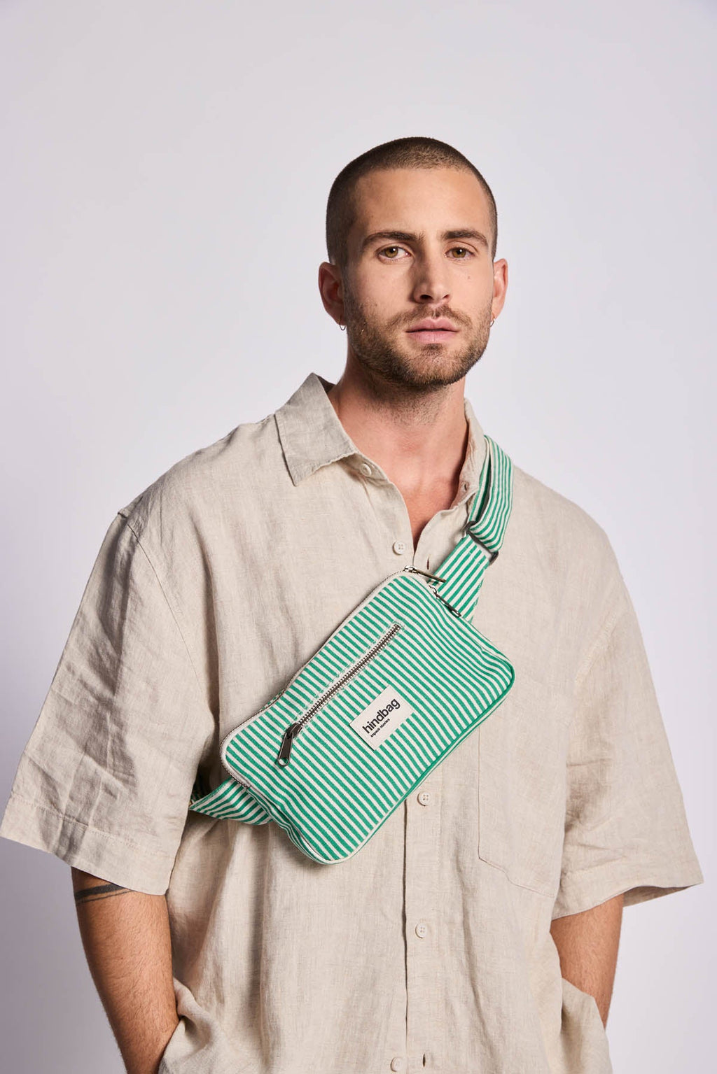 Harry Green Stripes Bum Bag