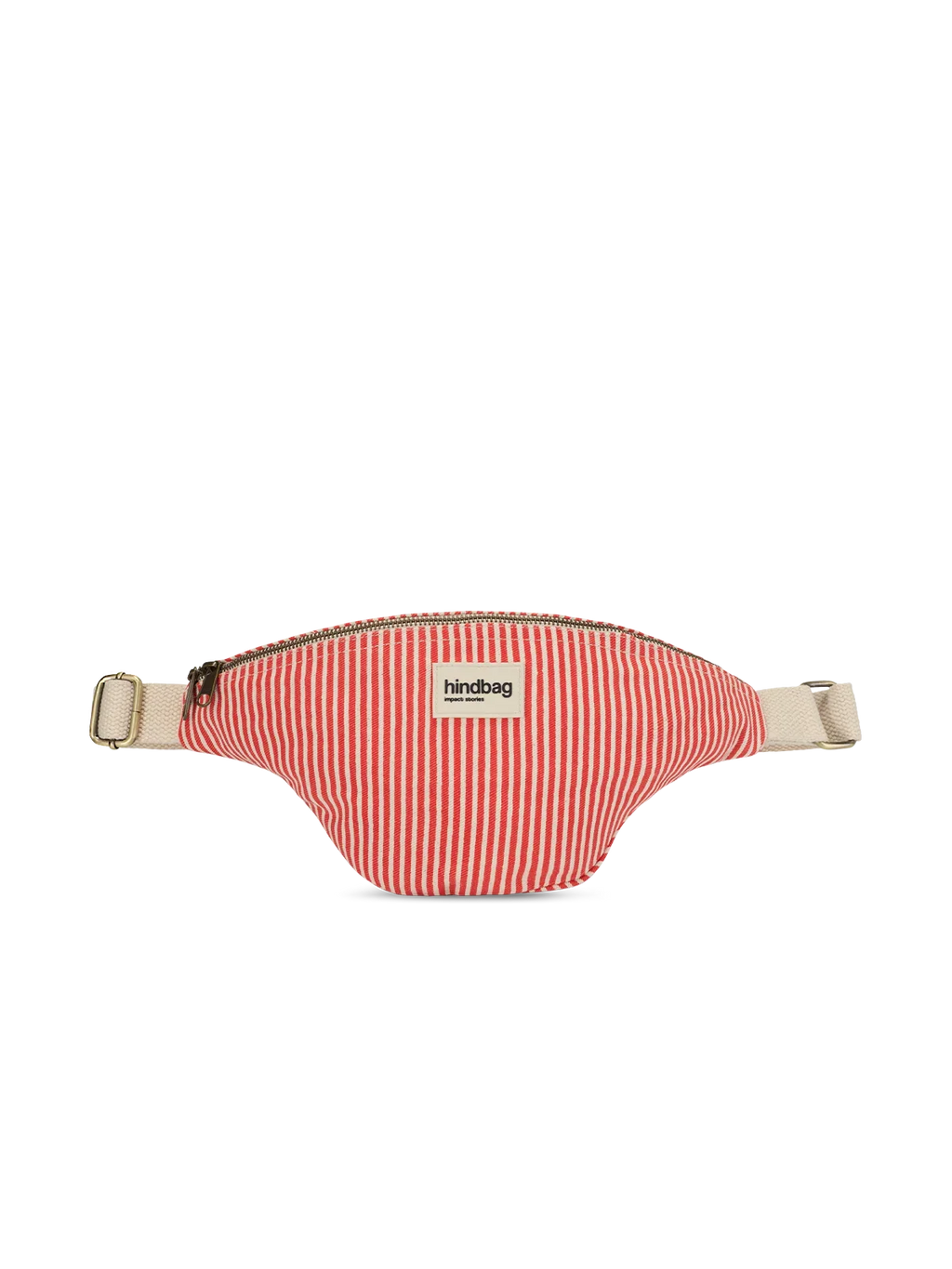 Olivia Red Stripes Bum Bag
