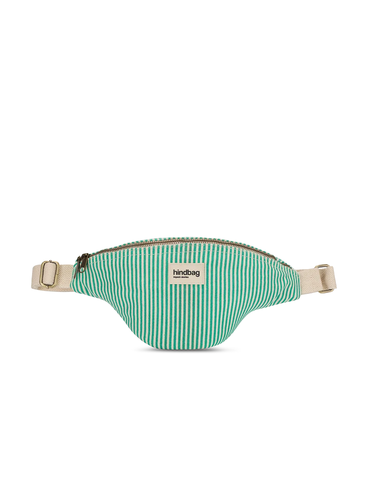 Olivia Green Stripes Bum Bag