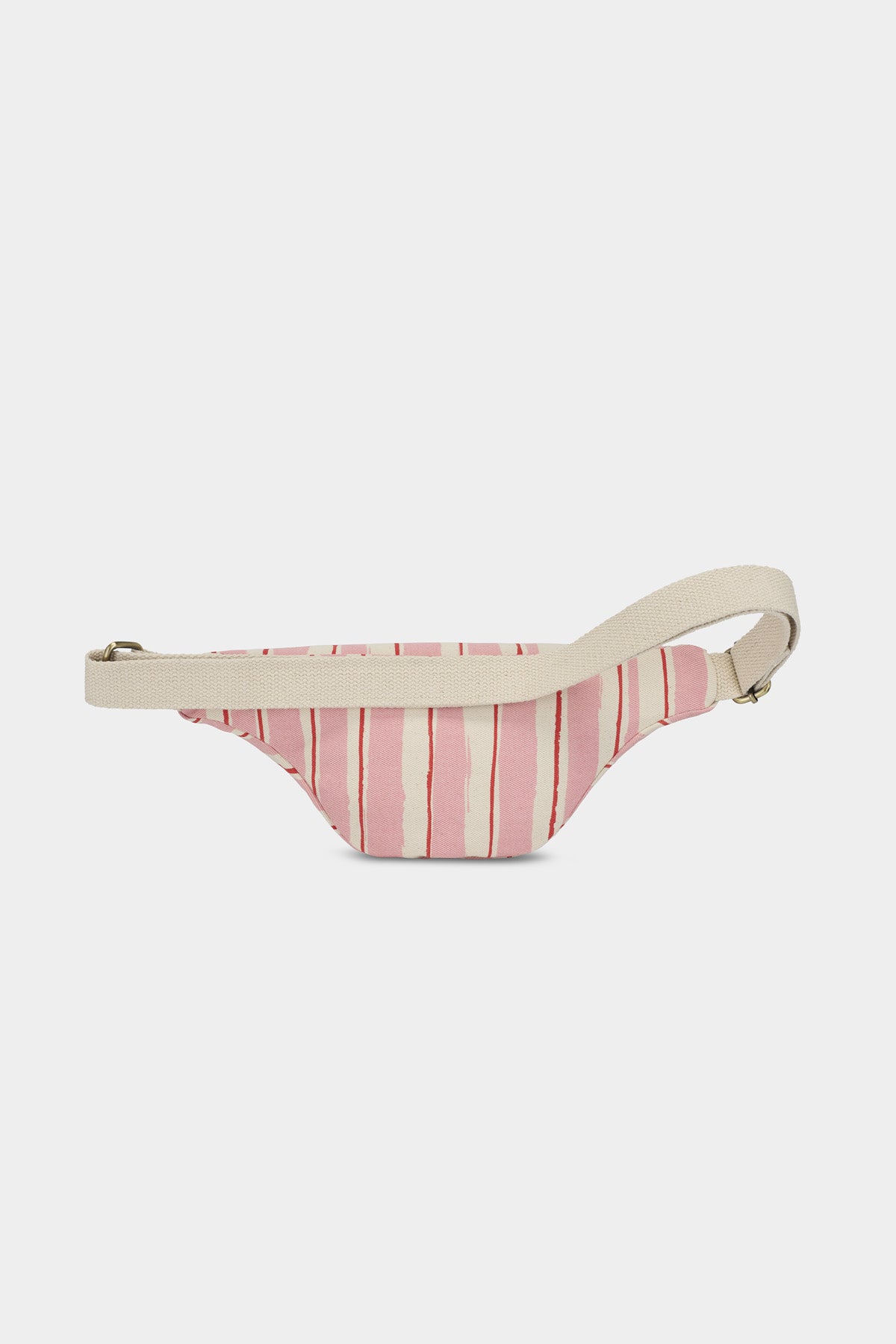 Olivia Red and Pink Stripes Bum Bag