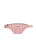 Olivia Red and Pink Stripes Bum Bag