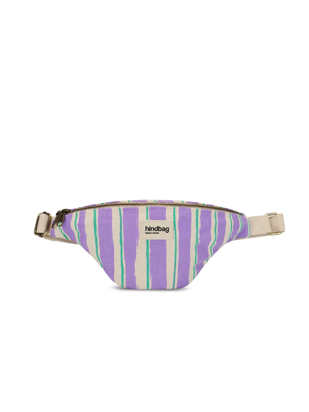 Olivia Green and Parma Stripes Bum Bag