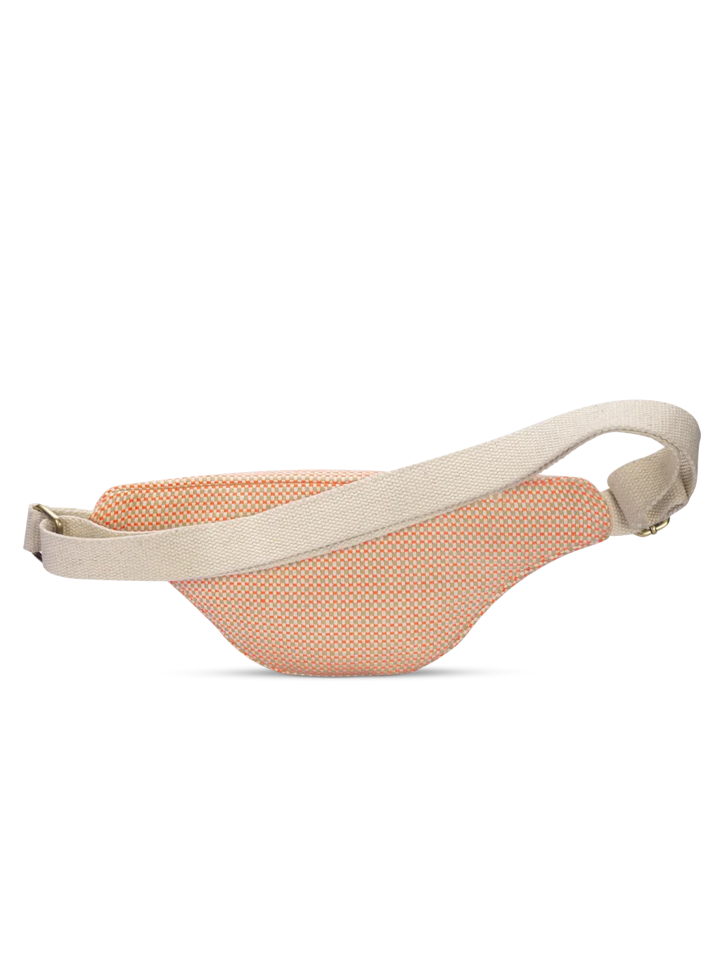 Olivia coral braided bum bag