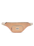 Sofia coral woven bum bag