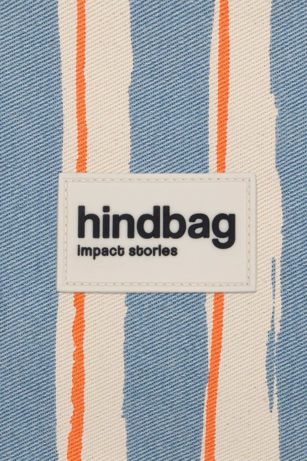 Olivia Orange and Blue Stripes bum bag
