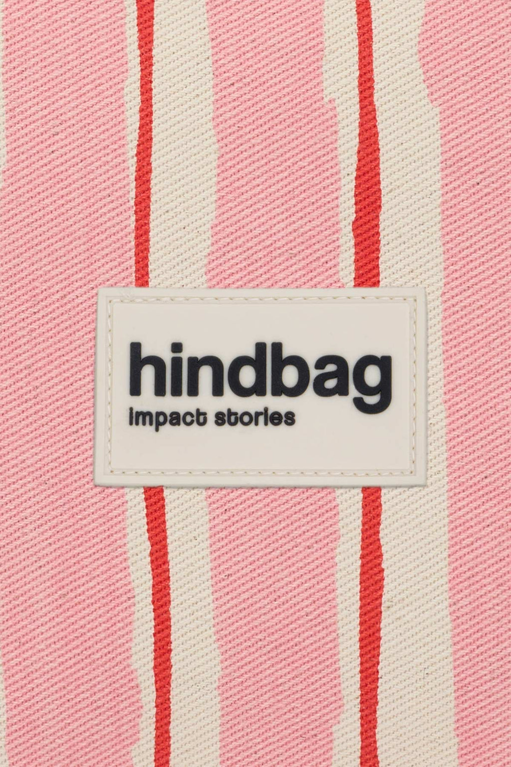 Olivia Red and Pink Stripes Bum Bag