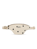 Olivia Ecru Polka Dot Belt Bag