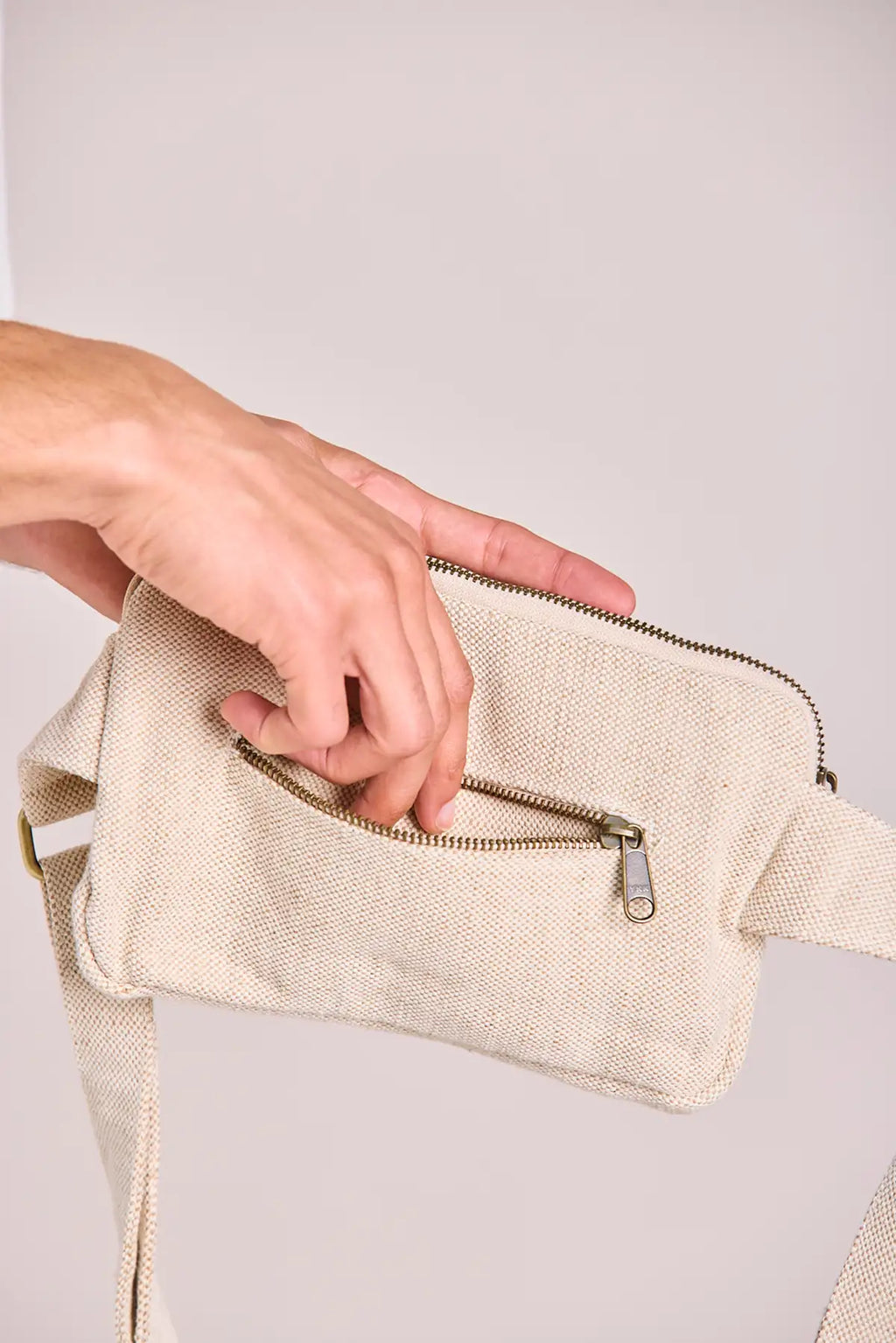Sac banane Harry Jute poche au dos