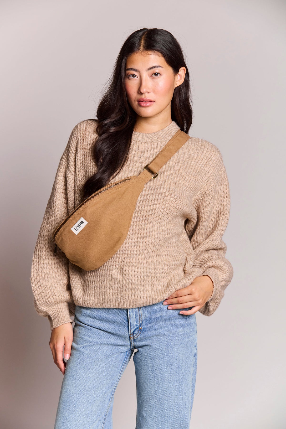 Belt bag L Sasha Cinnamon